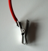 Photobeschreibung: Zeigt eine Klammer-Elektrode.